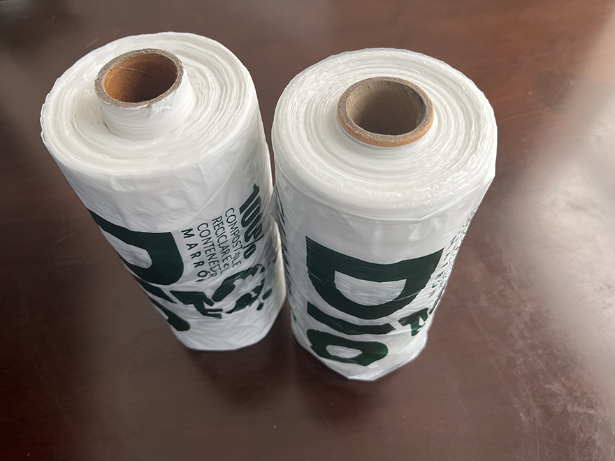 全生物降解環(huán)保連卷背心袋