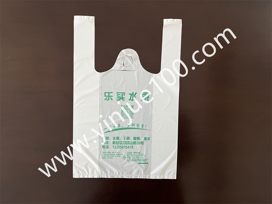 蔬菜水果店/超市塑料背心袋（不易破損）(圖2)