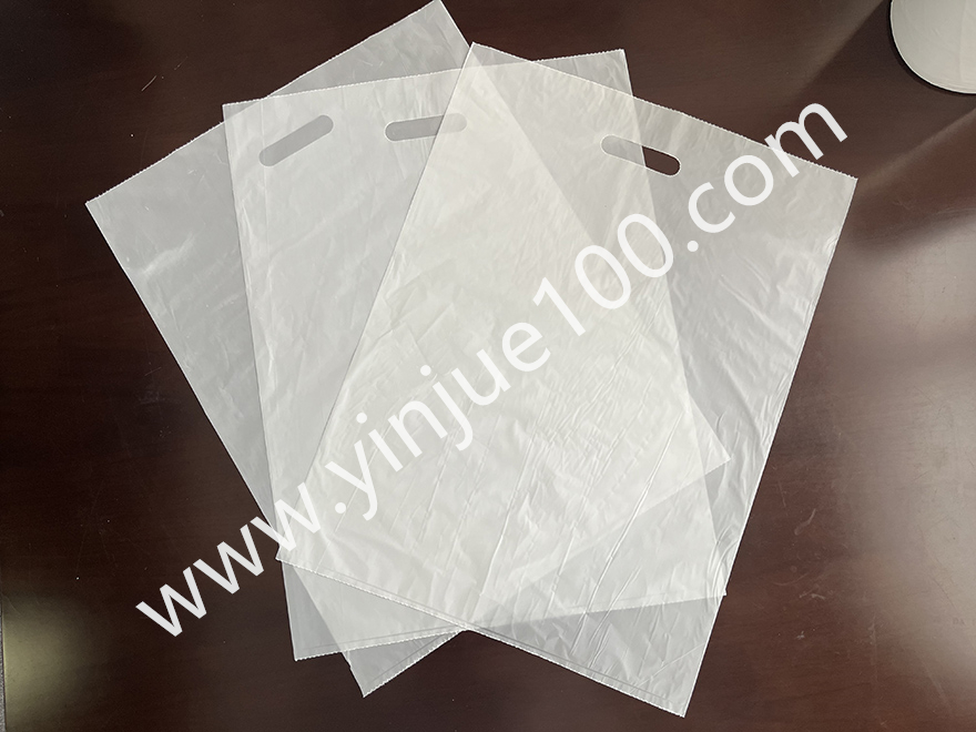 超市手提口連卷購(gòu)物袋 超市手提口連卷購(gòu)物袋(可印刷logo)(圖2)