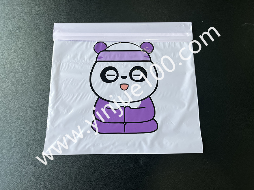 拉鏈封口平口骨袋（零食/服裝/飾品包裝袋）(圖3)