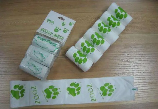 全生物降解手提塑料袋的常用尺寸和場景