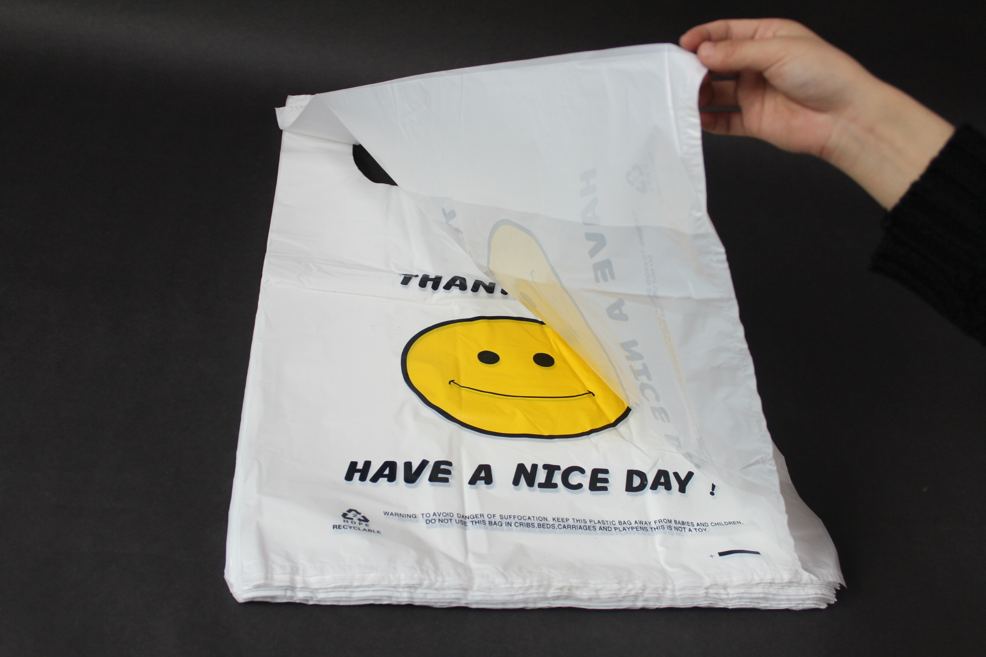 連鎖超市背心塑料購物袋5點質量要求(圖2)